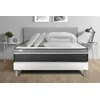Image de Pack lit complet - Matelas 140x190 cm + Sommier tapissier à lattes (en kit) + 2 oreillers + Couette - Vital Care