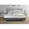 Image de Pack lit complet - Matelas 200x200 cm + Sommier tapissier à lattes (en kit) + 2 oreillers + Couette - Vital Relax