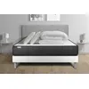 Image de Pack lit complet - Matelas 140x200 cm + Sommier tapissier à lattes (en kit) + 2 oreillers + Couette - Vitalpower