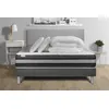Image de Pack lit complet - Matelas 140x200 cm + Sommier tapissier à lattes (en kit) + 2 oreillers + Couette - Vitalspring Zen