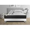 Image de Pack lit complet - Matelas 180x200 cm + Sommier tapissier à lattes (en kit) + 2 oreillers + Couette - Vitalspring