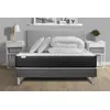 Image de Pack lit complet - Matelas 160x200 cm + Sommier tapissier à lattes (en kit) + 2 oreillers + Couette - Vitalmemo One