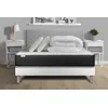 Image de Pack lit complet - Matelas 140x190 cm + Sommier tapissier à lattes (en kit) + 2 oreillers + Couette - Vitalmemo One