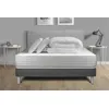 Image de Pack lit complet - Matelas 200x200 cm + Sommier tapissier à lattes (en kit) + 2 oreillers + Couette - Vitalmemo
