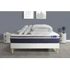 Image de Pack prêt à dormir ACTIFLEX CONFORT Matelas Ressorts ensachés+mémoire de forme 140x190 + sommier KIT blanc +2oreillers+couette