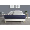 Image de Pack prêt à dormir matelas ACTIFLEX TECH 140x190 Mémoire de forme Maxi épaisseur + sommier KIT blanc + 2 oreillers + couette