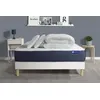 Image de Pack prêt à dormir matelas Ressorts ensachés + Mémoire de forme ACTIFLEX SLEEP 200x200 + sommier KIT blanc +2oreillers+couette