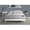 Image de Pack prêt à dormir matelas Ressorts ensachés + Mémoire de forme ACTIFLEX FORM 140x190 + sommier KIT blanc +2oreillers+couette