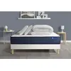 Image de Pack prêt à dormir matelas ACTIFLEX LIFE 140x190 Ressorts ensachés + Mémoire de forme + sommier KIT blanc +2oreillers+couette