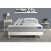 Image de Pack prêt à dormir matelas Ressorts ensachés ACTIFLEX TOUCH 200x200 3zones confort + sommier KIT blanc + 2 oreillers +couette
