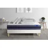 Image de Pack prêt à dormir matelas Latex + Mémoire de forme ACTILATEX MORPHO 140x200 cm + sommier KIT blanc + 2 oreillers + couette