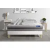 Image de Pack prêt à dormir matelas ACTILATEX RELAX Latex et mémoire de forme 140x190 cm + sommier KIT blanc + 2 oreillers + couette