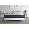 Image de Pack prêt à dormir matelas ACTILATEX TECH 200x200 Mémoire de forme Maxi épaisseur + sommier KIT blanc + 2 oreillers +couette
