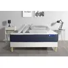 Image de Pack prêt à dormir matelas Latex et Mémoire de forme ACTILATEX SLEEP 140x200 cm + sommier KIT blanc + 2 oreillers + couette