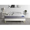 Image de Pack prêt à dormir matelas ACTILATEX DREAM Latex et mémoire de forme 140x200 cm + sommier KIT blanc + 2 oreillers + couette