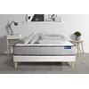 Image de Pack prêt à dormir matelas Latex et Mémoire de forme ACTILATEX FORM 180x200 cm + sommier KIT blanc + 2 oreillers + couette