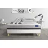 Image de Pack prêt à dormir matelas 160x200 ACTILATEX SOFT 3zones de confort + sommier KIT blanc + 2 oreillers + couette