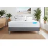 Image de Pack Matelas Biocare - Mémoire de forme - Ep : 26cm - Sommier kit Gris avec couette et 2 oreillers