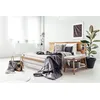 Image de Ensemble sommier matelas LE RAFFINÉ 200x200cm Ressorts ensachés + Mémoire de forme BioVisco - Maxi épaisseur 26cm + sommier kit Blanc