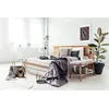 Image de Ensemble sommier matelas LE RAFFINÉ 200x200cm Ressorts ensachés + Mémoire de forme BioVisco - Maxi épaisseur 26cm + double sommiers Blanc