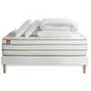 Image de Pack prêt à dormir matelas LE DOUILLET 180x200cm Mémoire de forme BioVisco + sommier kit Blanc