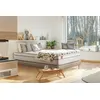 Image de Ensemble sommier matelas LE PAISIBLE 200x200cm Mémoire de forme BioVisco - Ep. 24cm + sommier kit Beige