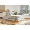 Image de Ensemble sommier matelas LE PAISIBLE 160x200cm Mémoire de forme BioVisco - Ep. 24cm + double sommiers Blanc