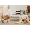 Image de Ensemble sommier matelas LE TENDRE 160x200cm Ressorts ensachés + Mémoire de forme 7 zones de confort - Ep. 28cm + double sommiers Beige