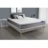 Image de Ensemble matelas Ressorts ensachés+Mémoire de forme ACTIFLEX ZEN 180x200 Maxi épaisseur 7zones de confort + sommier KIT gris