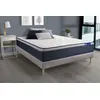 Image de Ensemble matelas Ressorts ensachés+Mémoire de forme ACTIFLEX MAX 140x190 cm Maxi épaisseur 7zones confort + sommier KIT gris