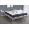 Image de Pack prêt à dormir matelas Ressorts ensachés+Mémoire de forme ACTIFLEX MORPHO 140x190 + sommier KIT gris +2oreillers+couette