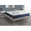 Image de Pack prêt à dormir matelas Ressorts ensachés + Mémoire de forme ACTIFLEX SLEEP 180x200 + sommier KIT gris +2oreillers+couette