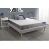 Image de Ensemble matelas ACTIFLEX DREAM Ressorts ensachés et mémoire de forme 180x200 cm 5zones de confort + sommier KIT gris