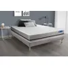 Image de Ensemble matelas 140x190 ACTIFLEX SOFT 3zones de confort + sommier KIT gris