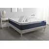 Image de Pack prêt à dormir matelas Latex + Mémoire de forme ACTILATEX MAX 140x190 cm + sommier KIT gris + 2 oreillers + couette