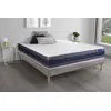 Image de Ensemble matelas Latex+Mémoire de forme ACTILATEX MORPHO 180x200 Maxi épaisseur 5zones de confort + sommier KIT gris