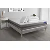 Image de Pack prêt à dormir matelas ACTILATEX RELAX Latex et mémoire de forme 160x200 cm + sommier KIT gris + 2 oreillers + couette