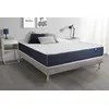 Image de Ensemble matelas Latex et Mémoire de forme ACTILATEX SLEEP 180x200 5zones de confort + sommier KIT gris
