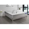 Image de Pack prêt à dormir matelas Latex + mémoire de forme ACTILATEX TOUCH 140x200 cm + sommier KIT gris + 2 oreillers + couette