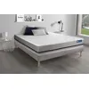 Image de Ensemble matelas 160x200 ACTILATEX SOFT 3zones de confort + sommier KIT gris