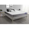 Image de Ensemble matelas Mémoire de forme ACTIMEMO ZEN 180x200 Maxi épaisseur 7zones de confort + sommier KIT gris