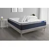 Image de Pack prêt à dormir matelas Mémoire de forme ACTIMEMO MAX 140x200 cm Maxi épaisseur + sommier KIT gris + 2 oreillers +couette