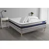 Image de Pack prêt à dormir matelas Mémoire de forme ACTIMEMO ERGO 160x200 cm Maxi épaisseur + sommier KIT gris + 2oreillers +couette