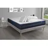 Image de Pack prêt à dormir matelas ACTIMEMO TECH 160x200 Mémoire de forme 5zones de confort + sommier KIT gris + 2oreillers +couette