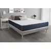 Image de Ensemble matelas Mémoire de forme ACTIMEMO SLEEP 140x200 5zones de confort + sommier KIT gris