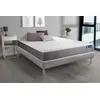 Image de Ensemble matelas ACTIMEMO DREAM mémoire de forme 200x200 cm 5zones de confort + sommier KIT gris