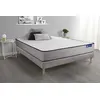 Image de Ensemble matelas Mémoire de forme ACTIMEMO FORM 180x200 cm 5zones de confort + sommier KIT gris