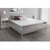 Image de Ensemble matelas Mémoire de forme ACTIMEMO TOUCH 200x200 3zones de confort + sommier KIT gris