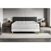 Image de Matelas ressort 160x200 cm sommeil de plomb epaisseur 28 cm soutien medium accueil enveloppant 5 zones