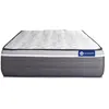 Image de Matelas 80x190 cm Ressorts ensachés et Mémoire de forme - Actiflex Plus